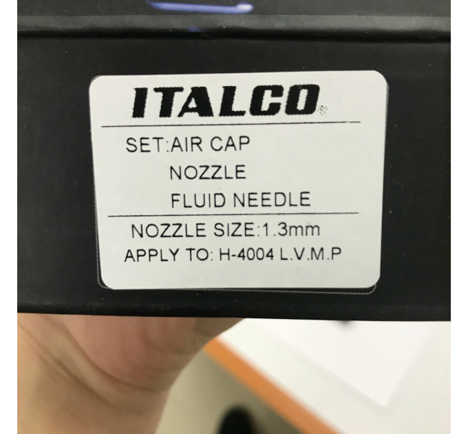 Сопло сменное для краскопульта H-4004 LVMP, 1,3мм ITALCO NS-H-4004-1.3LM