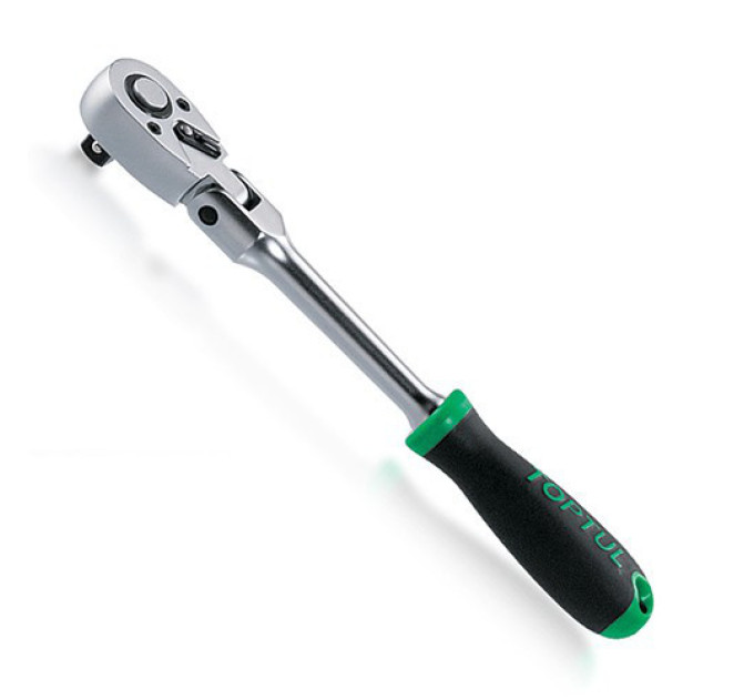 Ключ-трещотка 1/2" 72 зуба с шарниром TOPTUL CJHM1631