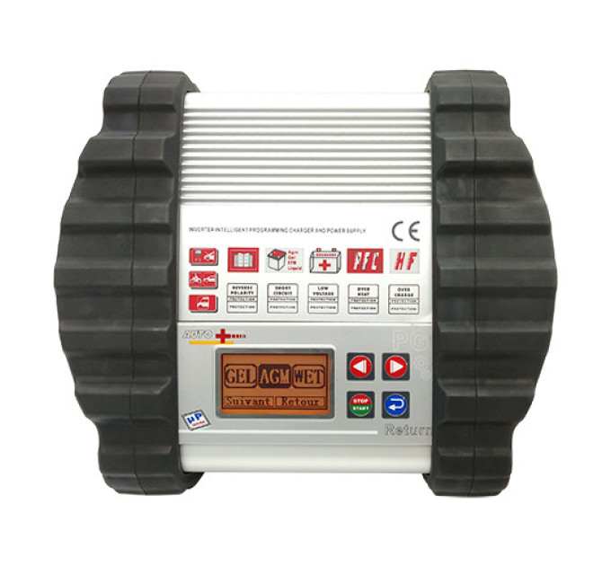 Инверторное зарядное устройство 12V, макс. ток 35A, 220V (передвижное) PROTESTER IPS-3502