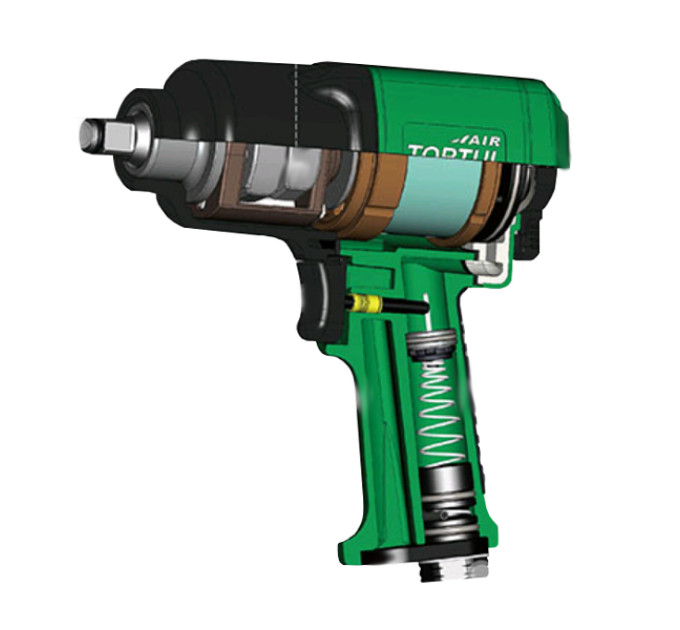 Пневмо гайковерт TOPTUL 1/2" 1356N/m 9500об/мин KAAC1610