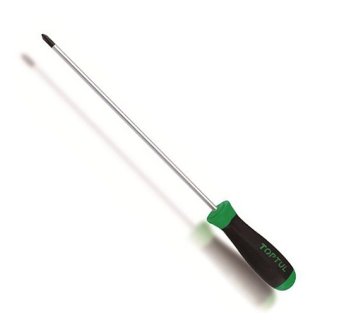 Викрутка хрестова довга TOPTUL PH2x400 FBCB0240