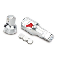 Перехідник-подовжувач з підсвічуванням TOPTUL 1/2"х1/2" + перехідник GBAR0205 Перехідник-подовжувач з підсвічуванням TOPTUL 1/2"х1/2" + перехідник GBAR0205