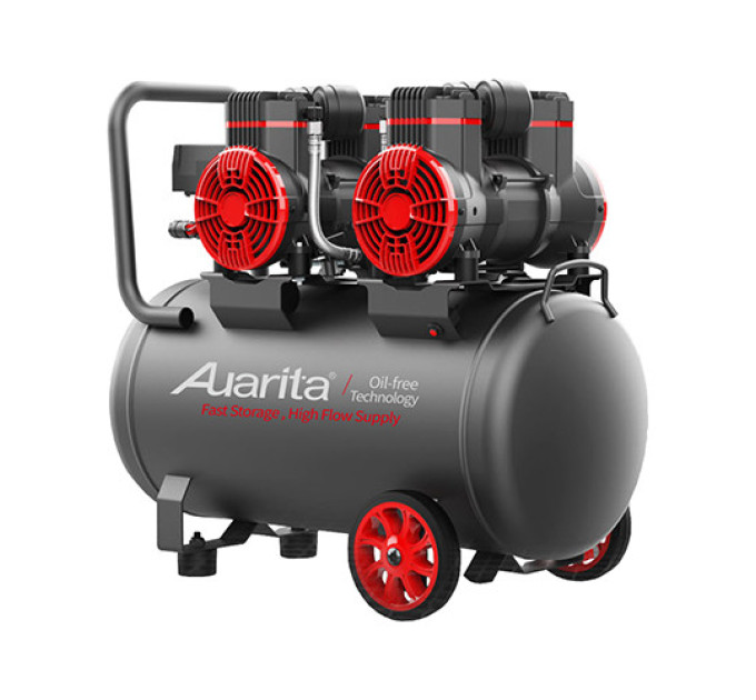Безмасляный компрессор 50л AUARITA 2-1450X2F50
