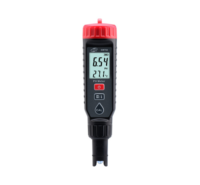 Ph-метр (измеритель кислотности и температуры) 0,00-14,00 pH (+/-0,05%) BENETECH GM766