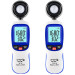 Цифровой люксметр (измеритель освещенности + термометр) Bluetooth 200000 Lux WINTACT WT81B