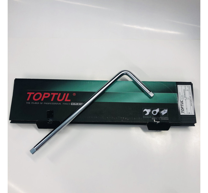 Вороток Г-образный 1/2" 360х120мм TOPTUL AFAN1614
