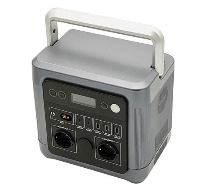Портативная зарядная станция 1200W/2000W(Max), 220V PROTESTER PRO-PS1000H