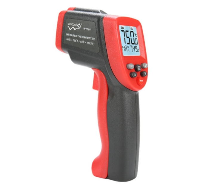 Пирометр бесконтактный цифровой -50-750°C WINTACT WT700