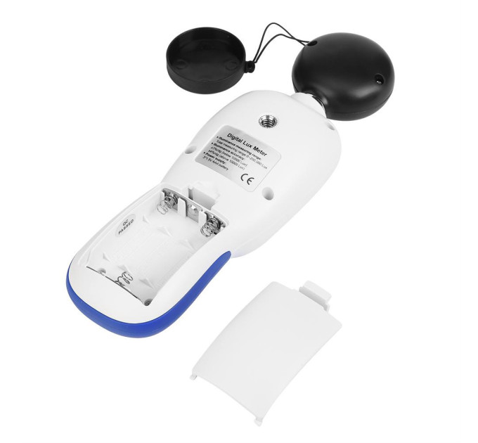 Цифровой люксметр (измеритель освещенности + термометр) Bluetooth 200000 Lux WINTACT WT81B