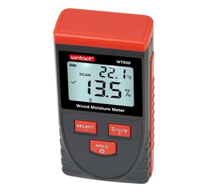 Влагомер бесконтактный 0,5-79,5% WINTACT WT630