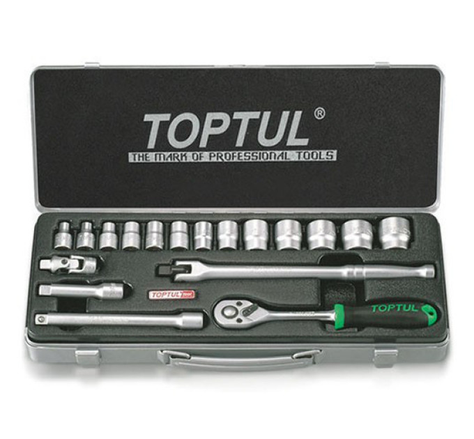 Набор инструментов TOPTUL 3/8" 18ед. GCAD1806