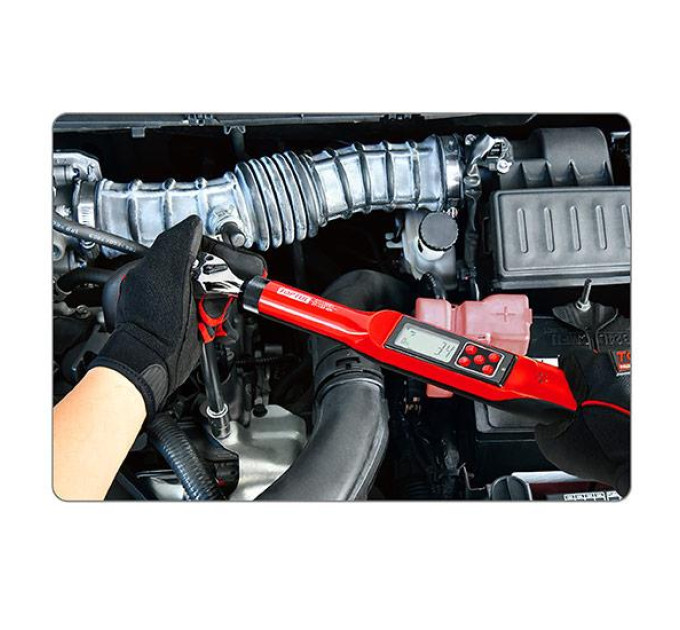 Ключ динамометрический цифровой 27-135Nm 3/8"x420mm TOPTUL DT-135B3