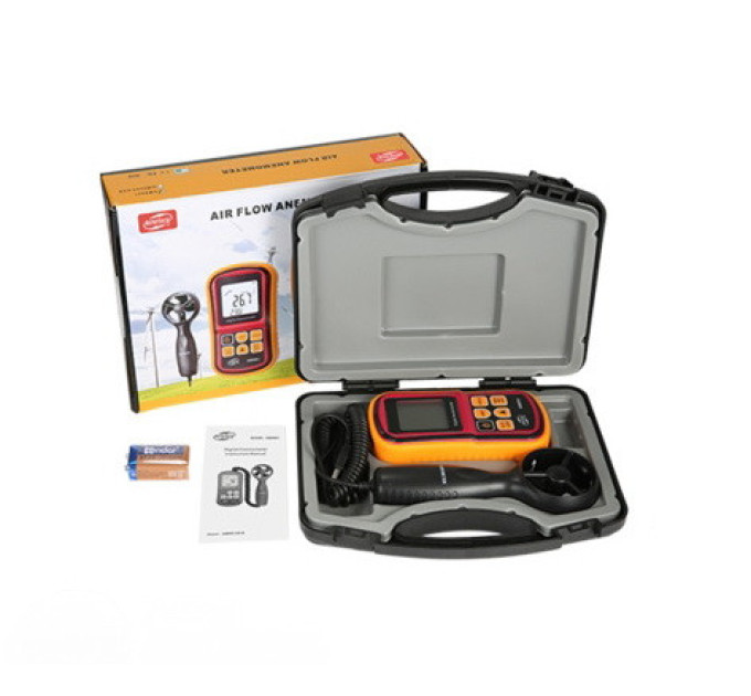 Термоанемометр 0,8-45м/с, -10-45°C BENETECH GM8901