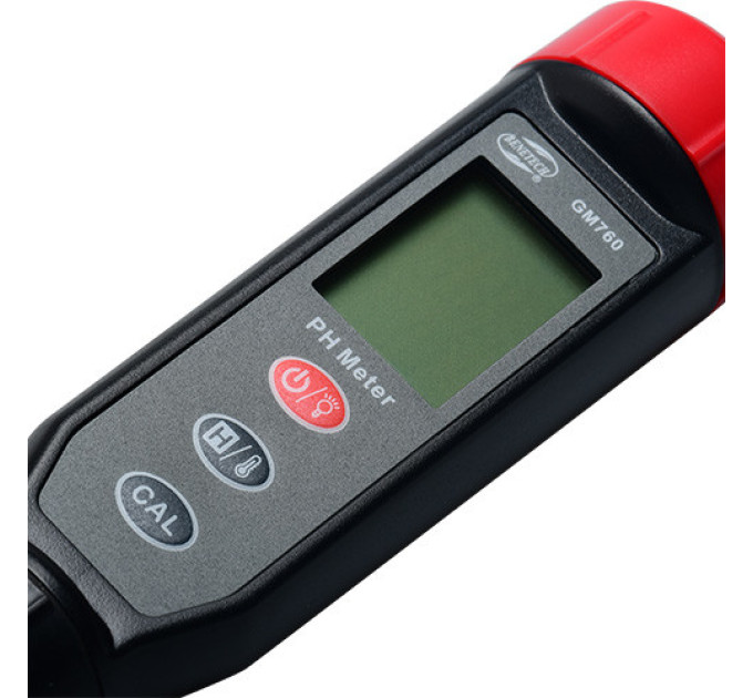 Измеритель кислотности и температуры (pH-метр), 0-14 pH (+/-0,1%) BENETECH GM760
