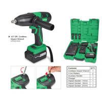 Акумуляторний гайковерт TOPTUL 1/2" 850Nm 2200об/хв KPAB1685E