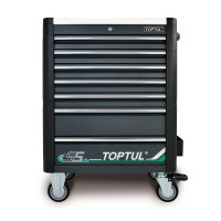 Тележка инструментальная для автосервиса (BUMPER SERIES) 7 секций TOPTUL TCAS0703