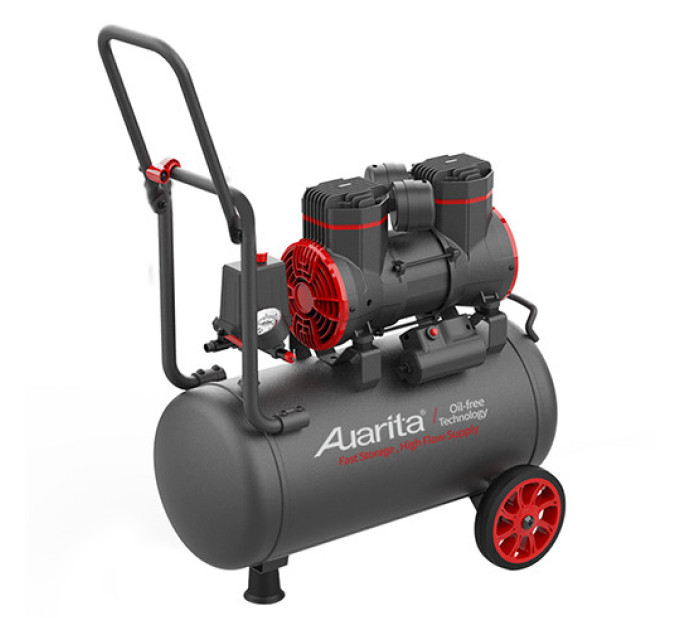 Компресор безмасляний поршневий 24л, 1,45 кВт, 220 В AUARITA 2-1450F24-220