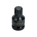 Головка торцева SPLINE ударна TOPTUL М16 L44мм 1/2" KADB1616S