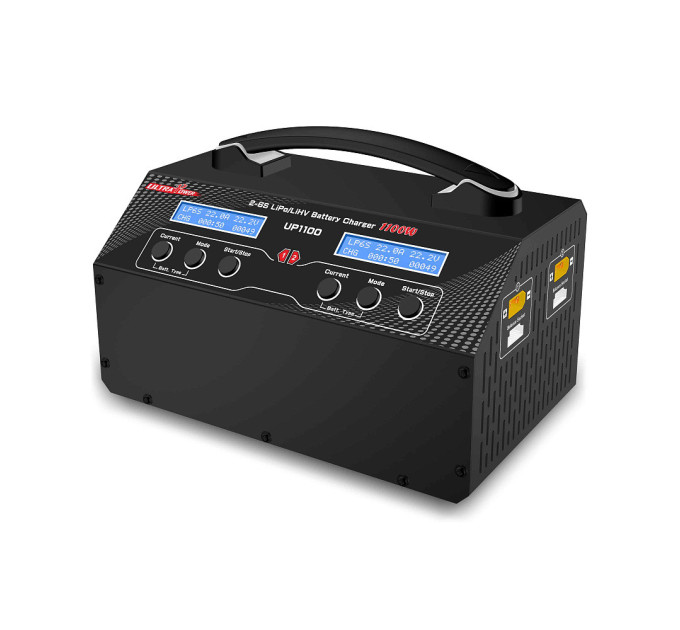 Зарядное устройство 2-канальное 2x22А 2-6S LiPo/LiHV 1100Вт 220В ULTRA POWER PROTESTER UP1100