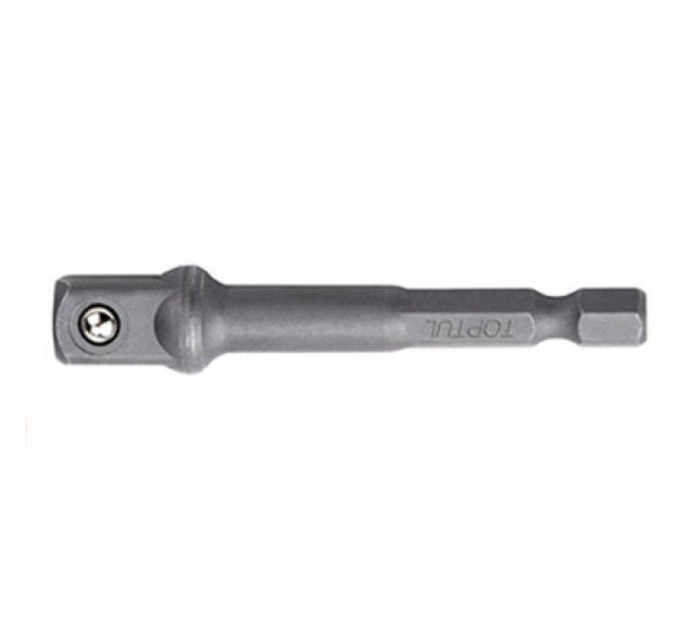 Переходник для головок под шуруповерт TOPTUL 1/4"х3/8" L65 (6-гр.-квадрат) FPKA0812