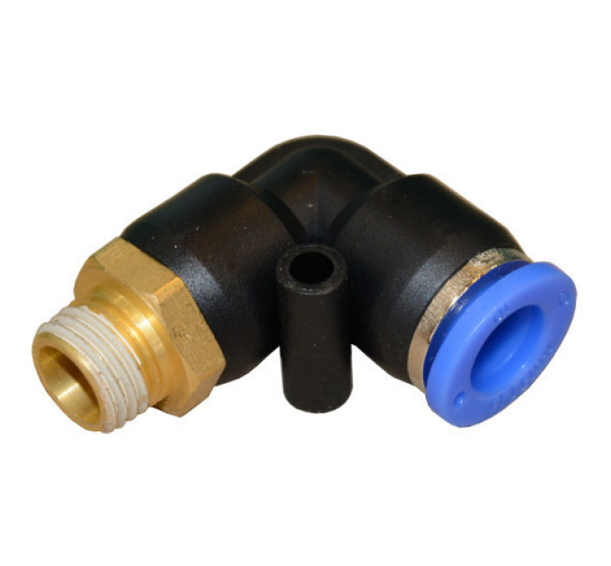 З'єднання кутове цангове 6мм*1/8" AIRKRAFT SPL06-01