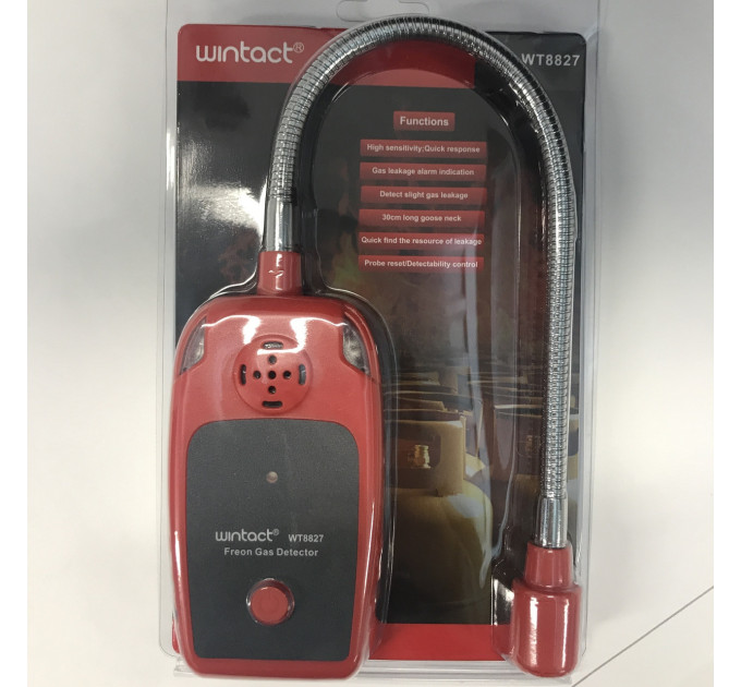 Детектор утечки фреона (10-1000 PPM) WINTACT WT8827