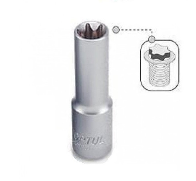 Головка-звездочка длинная TOPTUL 1/2" E14 BAEH1614
