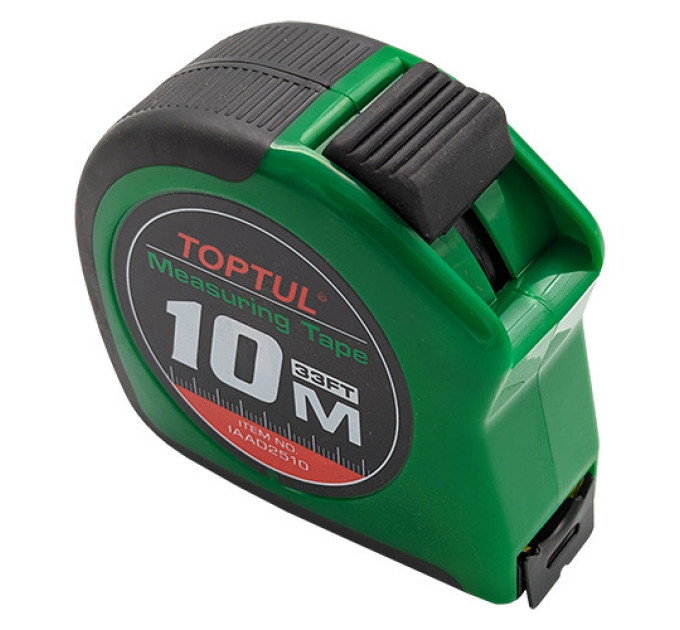 Рулетка профессиональная 10м*25мм TOPTUL IAAD2510