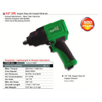Пневмогайковерт професійний TOPTUL 1/2" 1085N/m 8000об/хв KAAJ1680