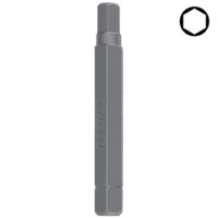 Біта шестигранна TOPTUL 10мм L-75мм HEX 8мм FSDB1208