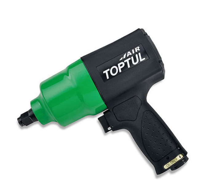 Пневмогайковерт ударный для шиномонтажа 1/2" 90-814N/m 8000об/мин TOPTUL KAAM1606