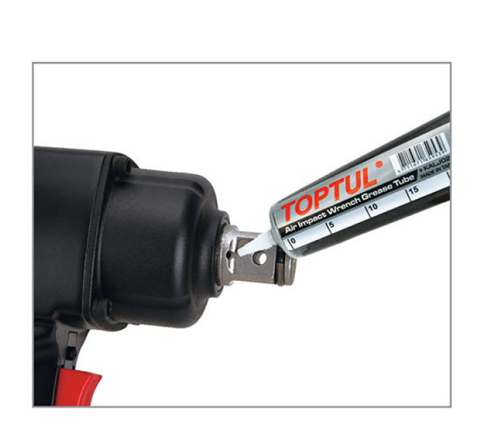 Пневмогайковерт для шиномонтажу 3/4" 1627N/m 7200об/хв 2,64кг Super Duty TOPTUL KAAA2412