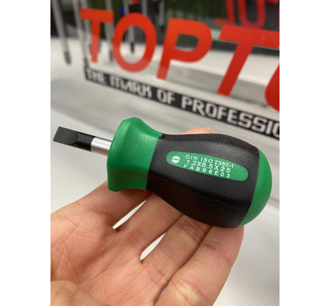 Викрутка міні шліцьова TOPTUL 6.5x25 мм FABB6E03