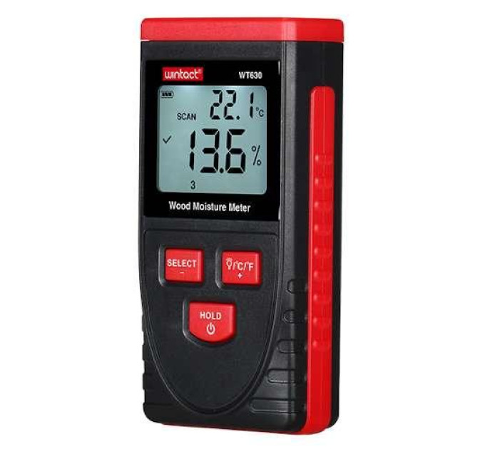 Влагомер бесконтактный 0,5-79,5% WINTACT WT630