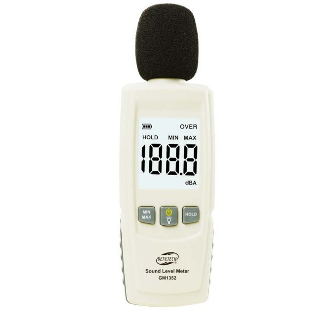 Шумомер 30-130 дБ BENETECH GM1352