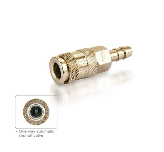 Быстросъем мама на шланг 3/8" (10мм) TOPTUL KA30SH2E