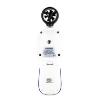Цифровой крыльчатый анемометр 0,3-30м/с, -10-45°C WINTACT WT82