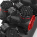 Компрессор безмасляный поршневой 100л, 3*1,45 кВт, 220 В AUARITA 2-1450X3F100-220