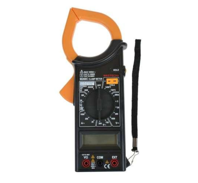 Цифровые токовые клещи с термопарой PROTESTER M266C