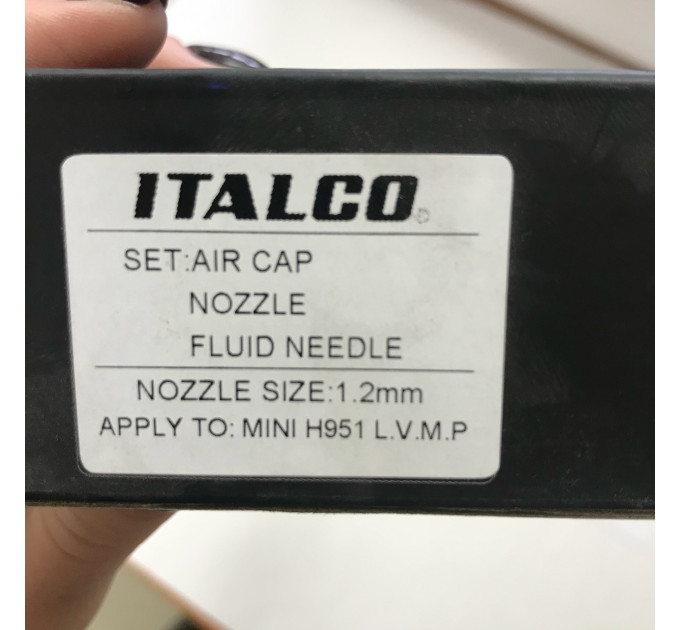Сопло 1,2мм для фарбопульта D-951-MINI LVMP ITALCO NS-D-951-MINI-1.2LM