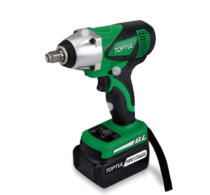Електрогайковерт ударний TOPTUL 1/2" 500Nm 3000об/хв KPAA1650E