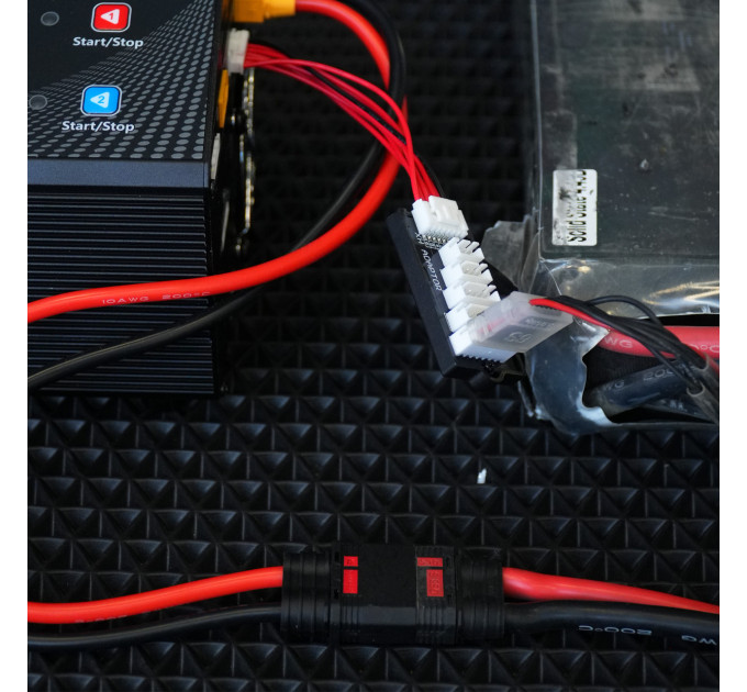 Зарядное устройство 2-канальное 24В 25А 2-6S LiPo/LiHV 1200Вт 220В (UP600+) ULTRA POWER PROTESTER UP600PLUS