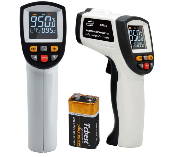 Бесконтактный термометр (пирометр) -50-950°C BENETECH GT950