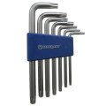 Набір ключів TORX Г-обр. з отвором 7од. СТАНДАРТ TKS0701