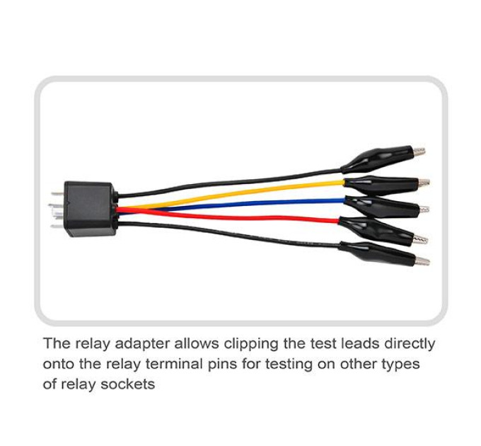 Тестер автомобильных реле 12V / 24V, 4-pin / 5-pin TOPTUL EAAE0124