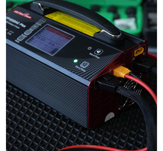 Зарядное устройство 2-канальное 15А 6-12S LiPo/LiHV 1200Вт 220В ULTRA POWER PROTESTER UP1200AC PLUS
