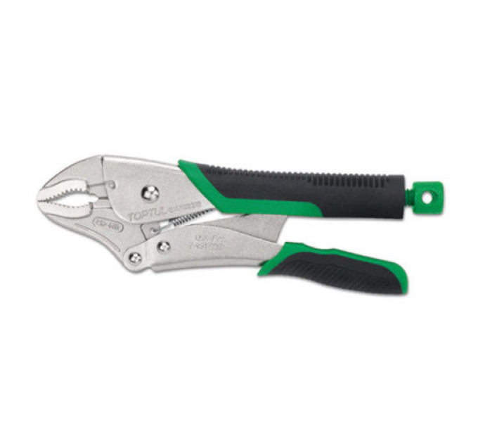 Клещи с фиксатором и кусачками TOPTUL 250мм Pro-Series DMAQ2210