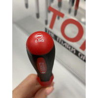 Отвертка диэлектрическая шлицевая TOPTUL 3x75 мм (1000V) FAEB0308 Отвертка диэлектрическая шлицевая TOPTUL 3x75 мм (1000V) FAEB0308