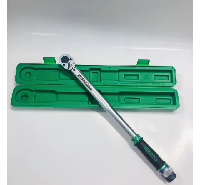 Динамометрический ключ 1/2" TOPTUL 535mm 40-210Nm ANAF1621