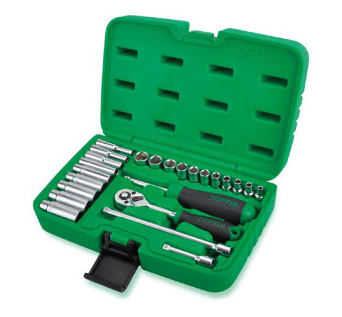 Набор инструмента в кейсе TOPTUL 1/4" 24ед. GCAI2403